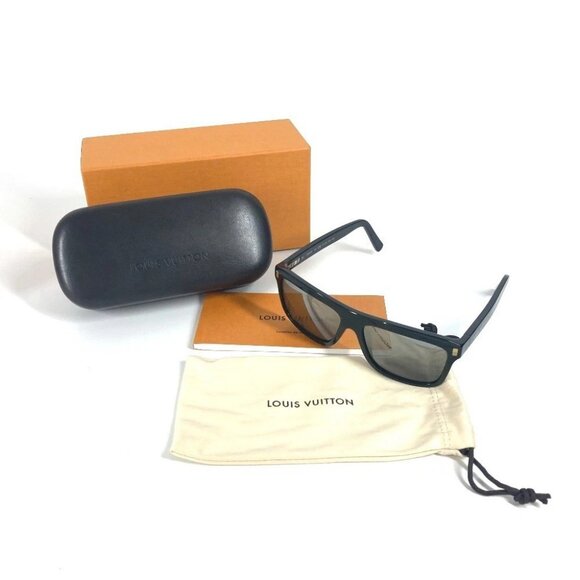 LOUIS VUITTON Z0698E Examination glasses eyewear sunglasses Plastic Black - Picture 16 of 16